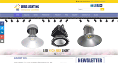 Desktop Screenshot of jujialighting.com